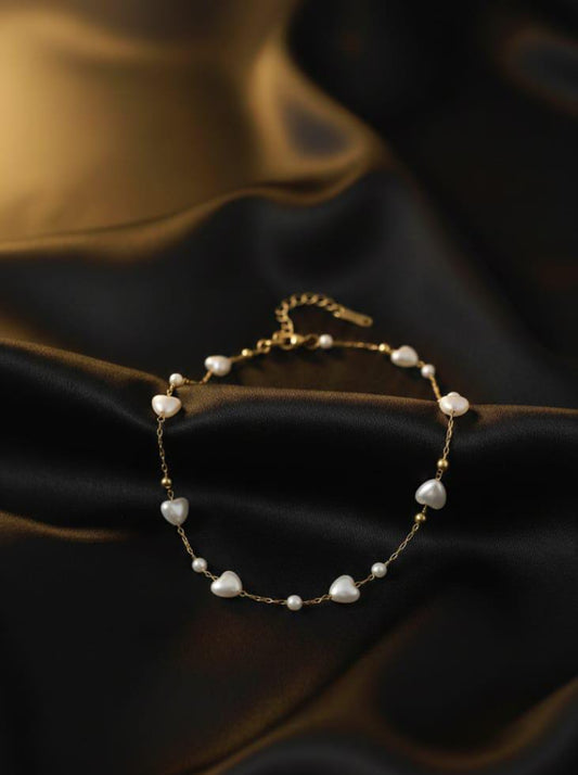 𝐆𝐨𝐥𝐝𝐞𝐧 𝐖𝐡𝐢𝐬𝐩𝐞𝐫 𝐇𝐞𝐚𝐫𝐭 𝐏𝐞𝐚𝐫𝐥 𝐁𝐫𝐚𝐜𝐞𝐥𝐞𝐭